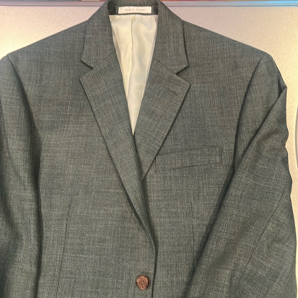 Lauren By Ralph Lauren Sport Coat 72% Polyester 25% Rayon 3% Linen Size 42r